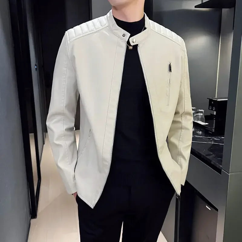 Adrien™ - Elegante Lederjacke Herren