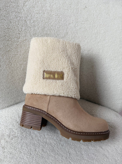 Tutto Omslag Beige Stiefel