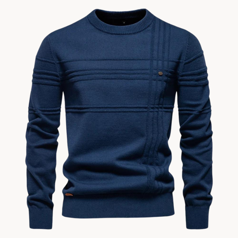 Van Tilburgh™ | Herrenpullover mit Karodesign