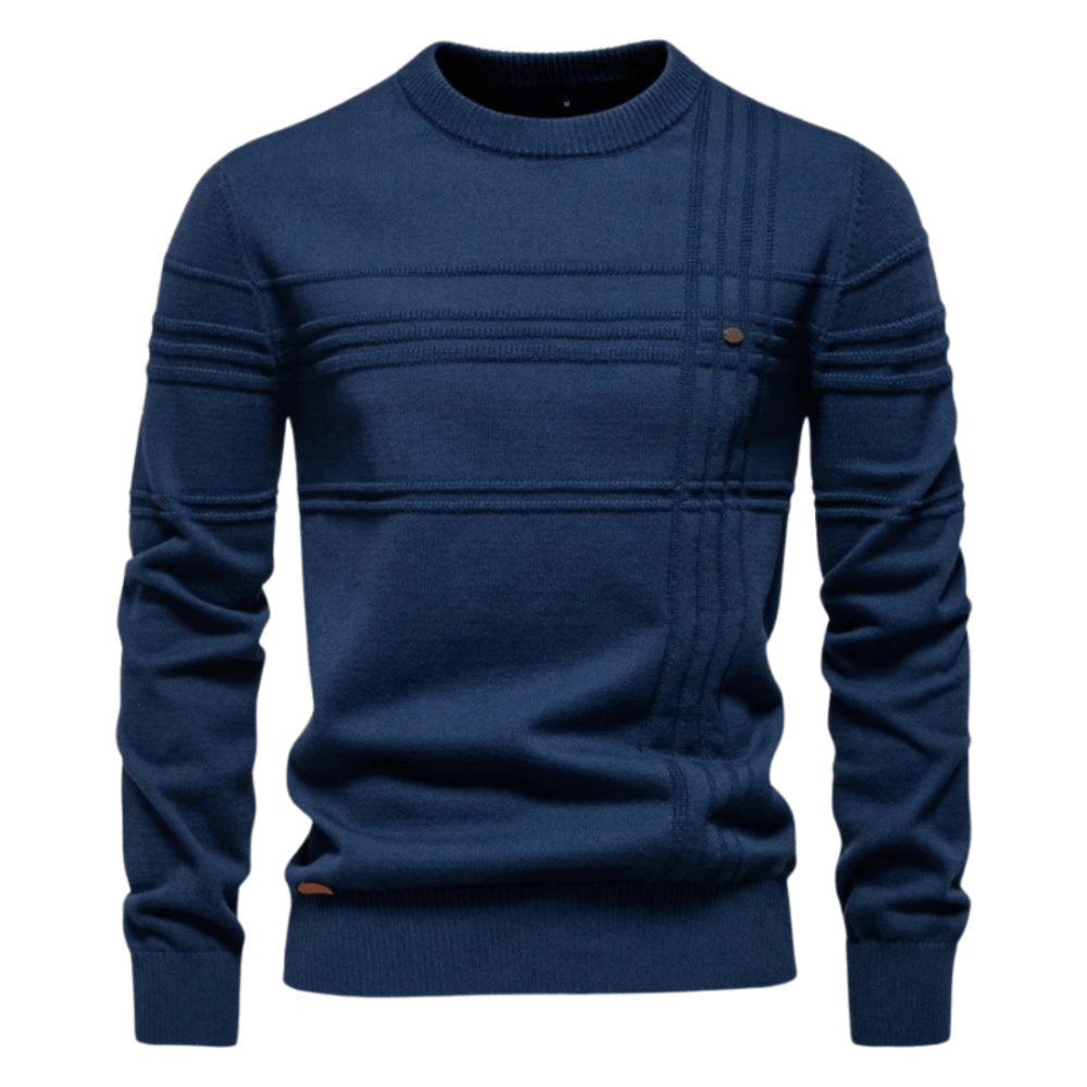 Burkhard | Stijlvolle herenpullover met ruitdesign