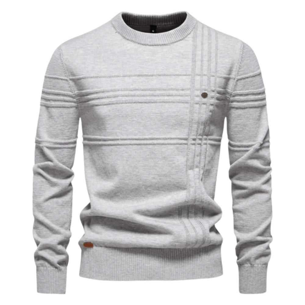 Burkhard | Stijlvolle herenpullover met ruitdesign