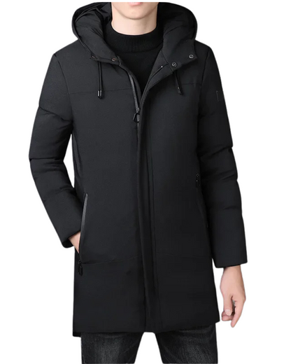 Elegante Lange Herren-Jacke