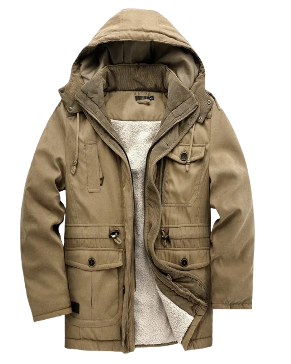 Elegante Outdoor Gefütterte Jacke