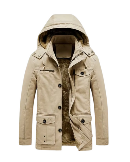 Elegante Premium Gefütterte Winterjacke