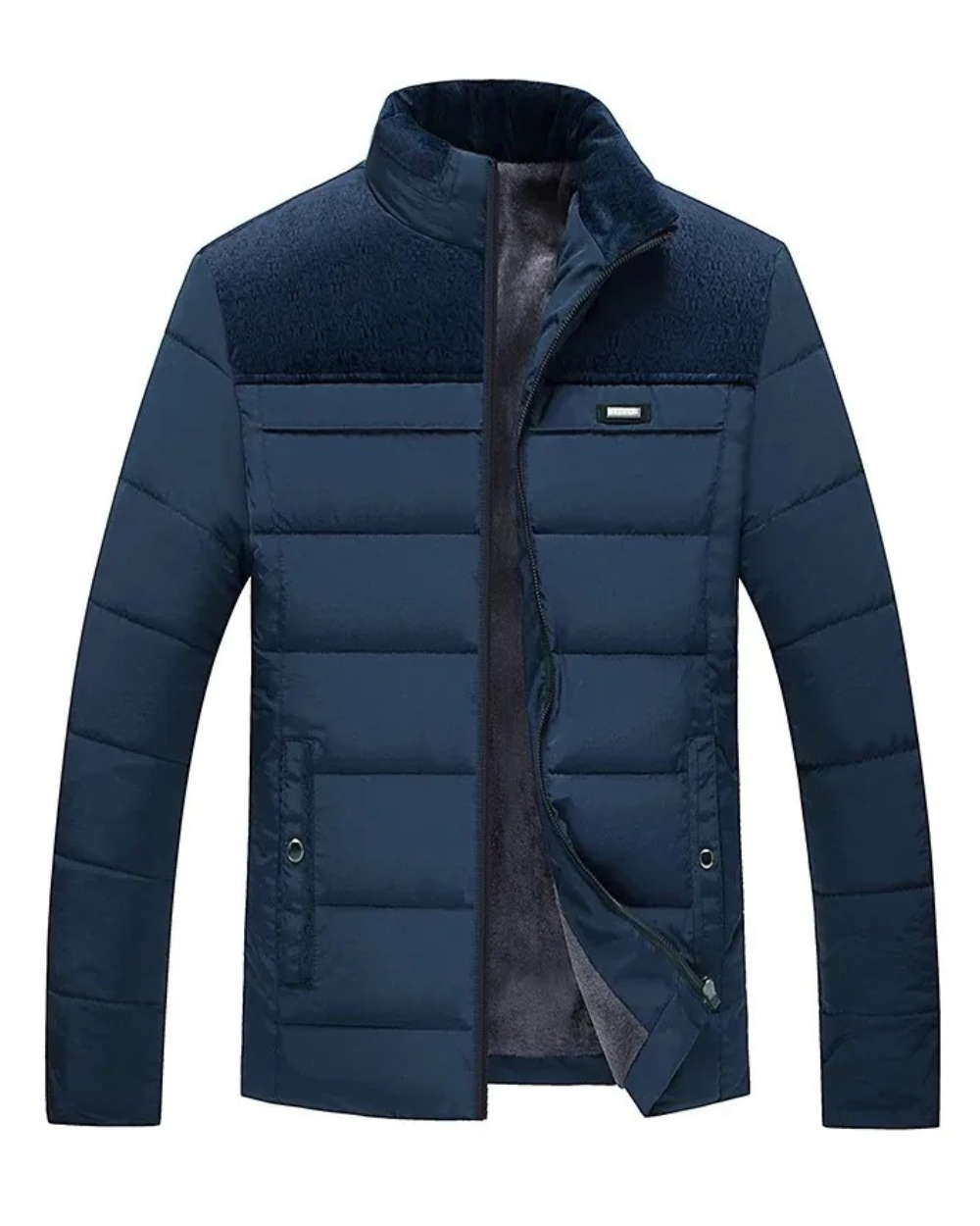 Elegante Gefütterte Steppjacke