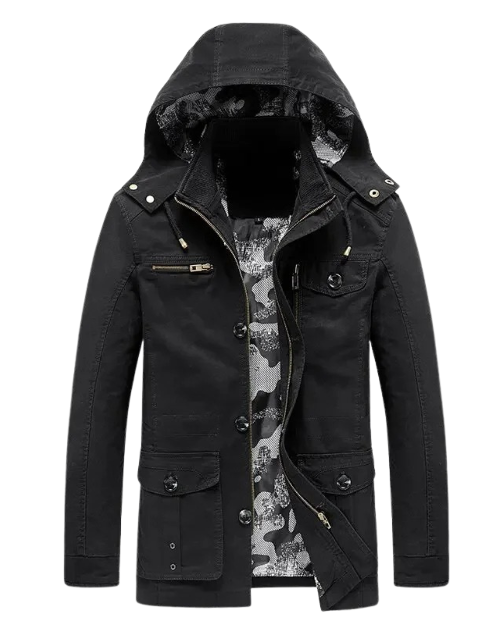 Elegante Multi-Taschen Jacke