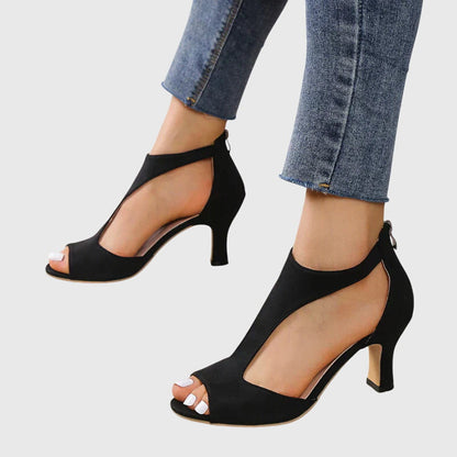 Delfina Orthopädische Absätze – Feminine Damen-Schuhe mit Blumendetail
