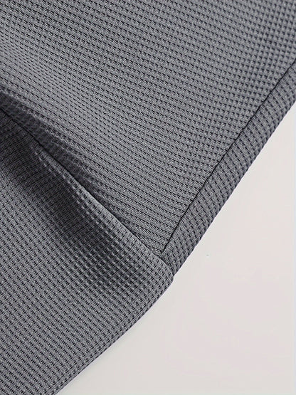 Waffelstrick Lounge-Set für Herren - Bequemes Zweiteiler-Set