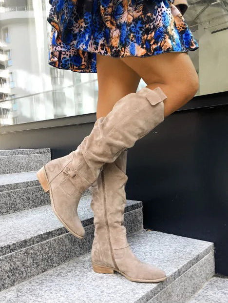 Premium Damen Lederstiefel Lara - Salzburg Mode