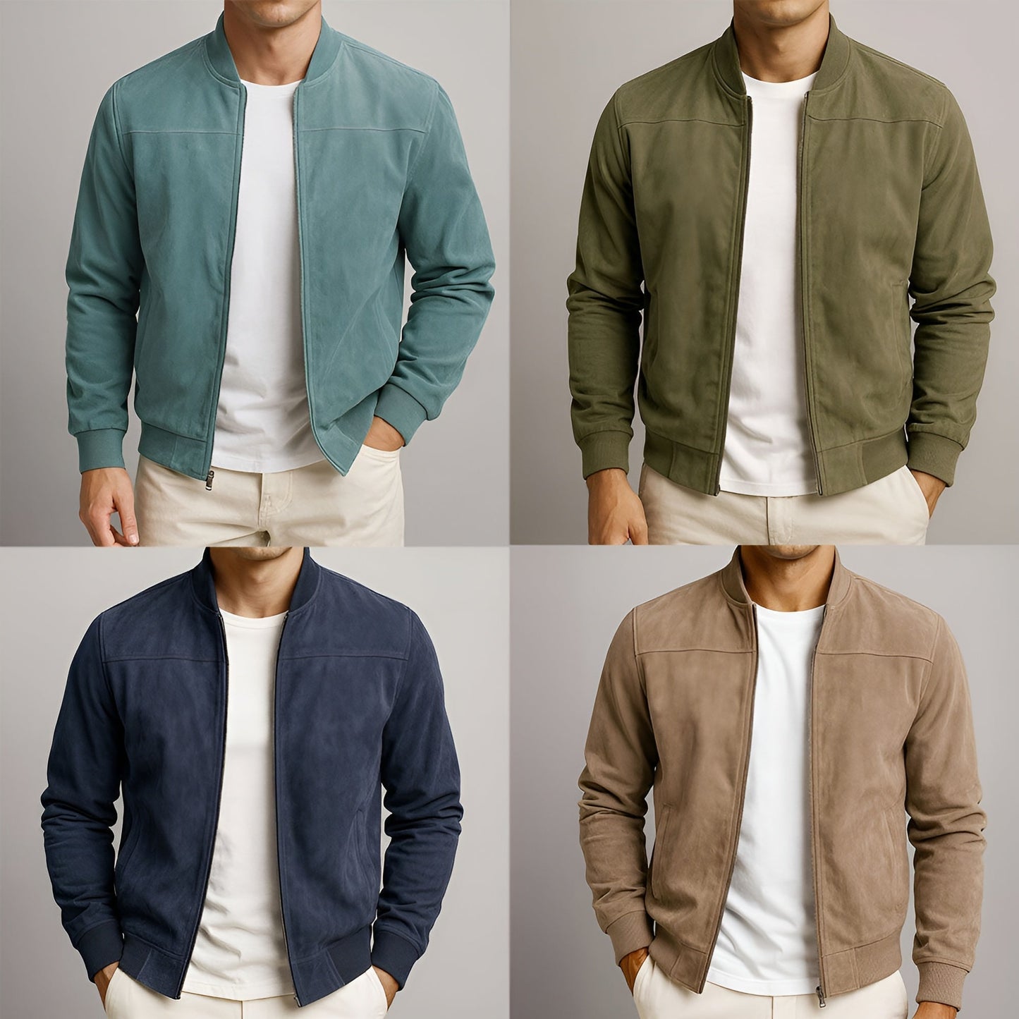 Tony™ - Elegante Jacke Herren Wildleder-Optik