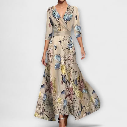 Alma – Elegantes Damenkleid mit raffiniertem Ärmeldesign | Salzburg Mode