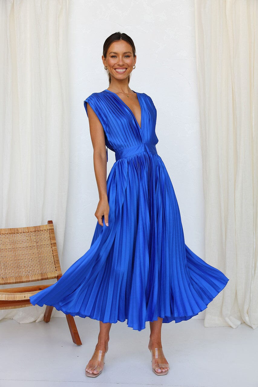 Chloe – Elegantes Seiden Midi-Kleid | Salzburg Mode