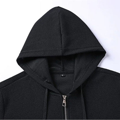 Premium Waffelstrick Loungewear-Set - Luxuriöse Herren Lounge-Kleidung