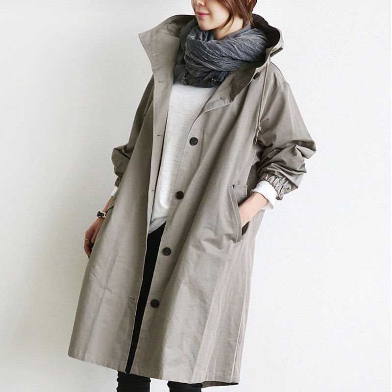 Mandy | Eleganter und wasserabweisender Trenchcoat