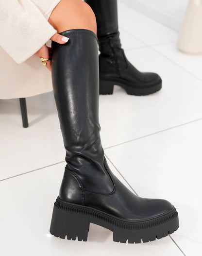 Iwana Schwarz Stiefel