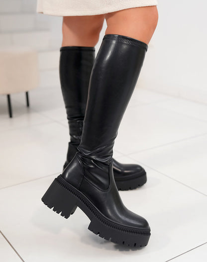 Iwana Schwarz Stiefel