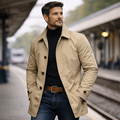 Adrian – Stilvoller Herrenmantel | Salzburg Mode
