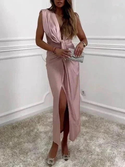 Lara – Luxuriöses Satin-Kleid | Salzburg Mode