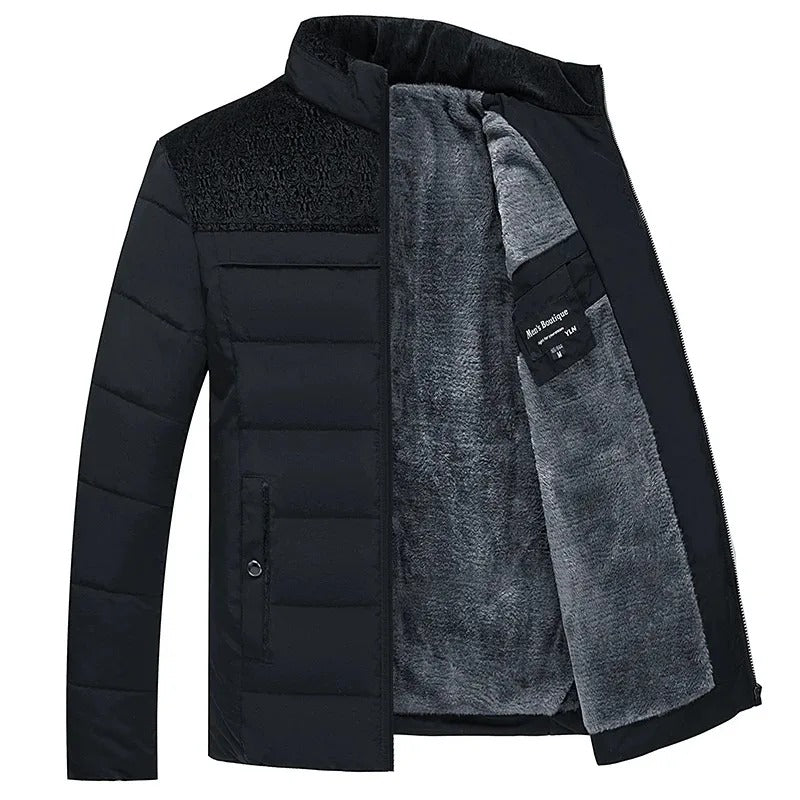 Louis™ | Elegante Gewatteerde Donsjas