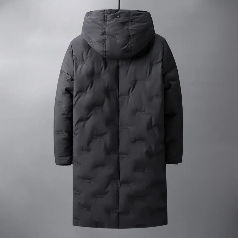 Lange Winterjacke