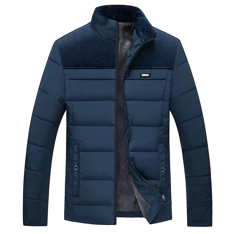 Elegante Gefütterte Steppjacke