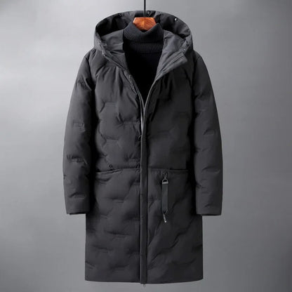 Lange Winterjacke