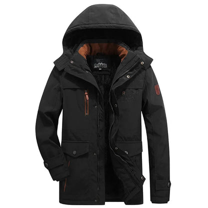 Elegante Gefütterte Winterjacke