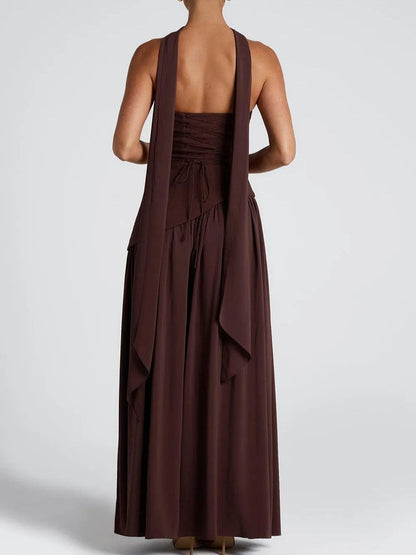 Elegantes Figurbetontes Maxikleid – Skulpturale Eleganz | Salzburg Mode