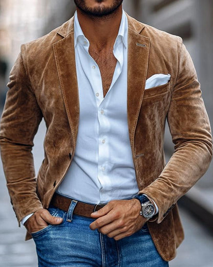 RICO - Eleganter Blazer Herren Klassisch
