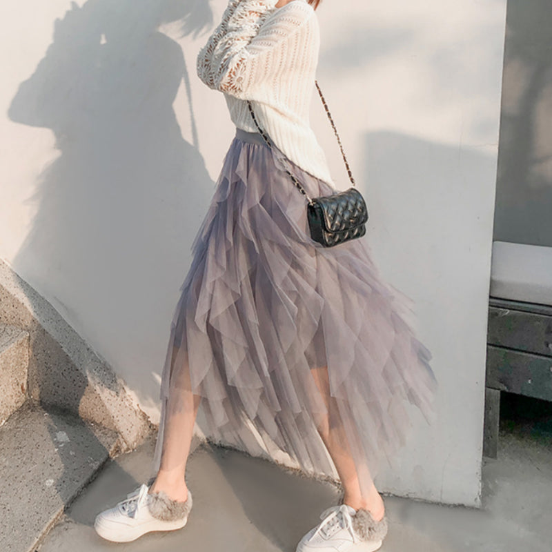 Kathrin I Stylish Tulle Skirt