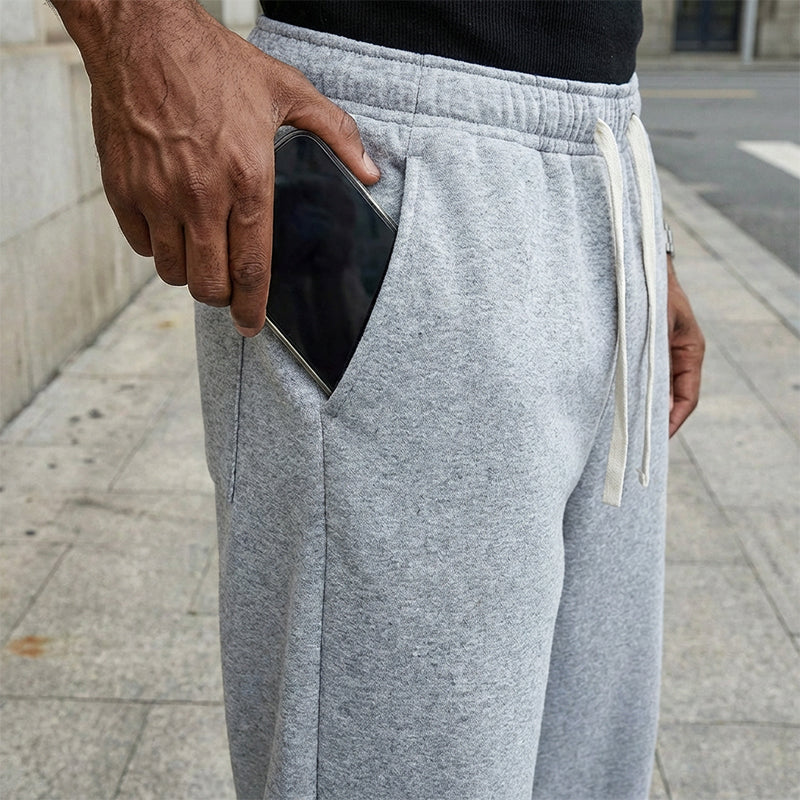 Herren-Freizeithose mit Kordelzug – Entspannte Passform