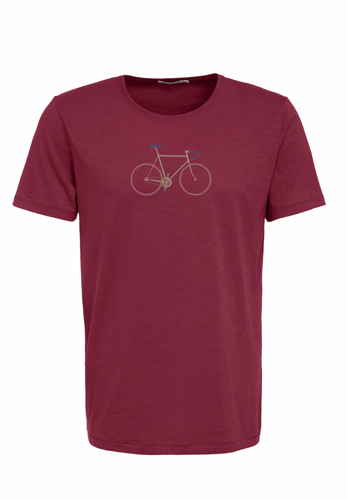 T-Shirt Bike Trip Bordeaux - Herren Bio-Baumwolle