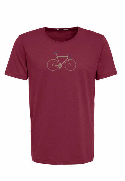 T-Shirt Bike Trip Bordeaux - Herren Bio-Baumwolle