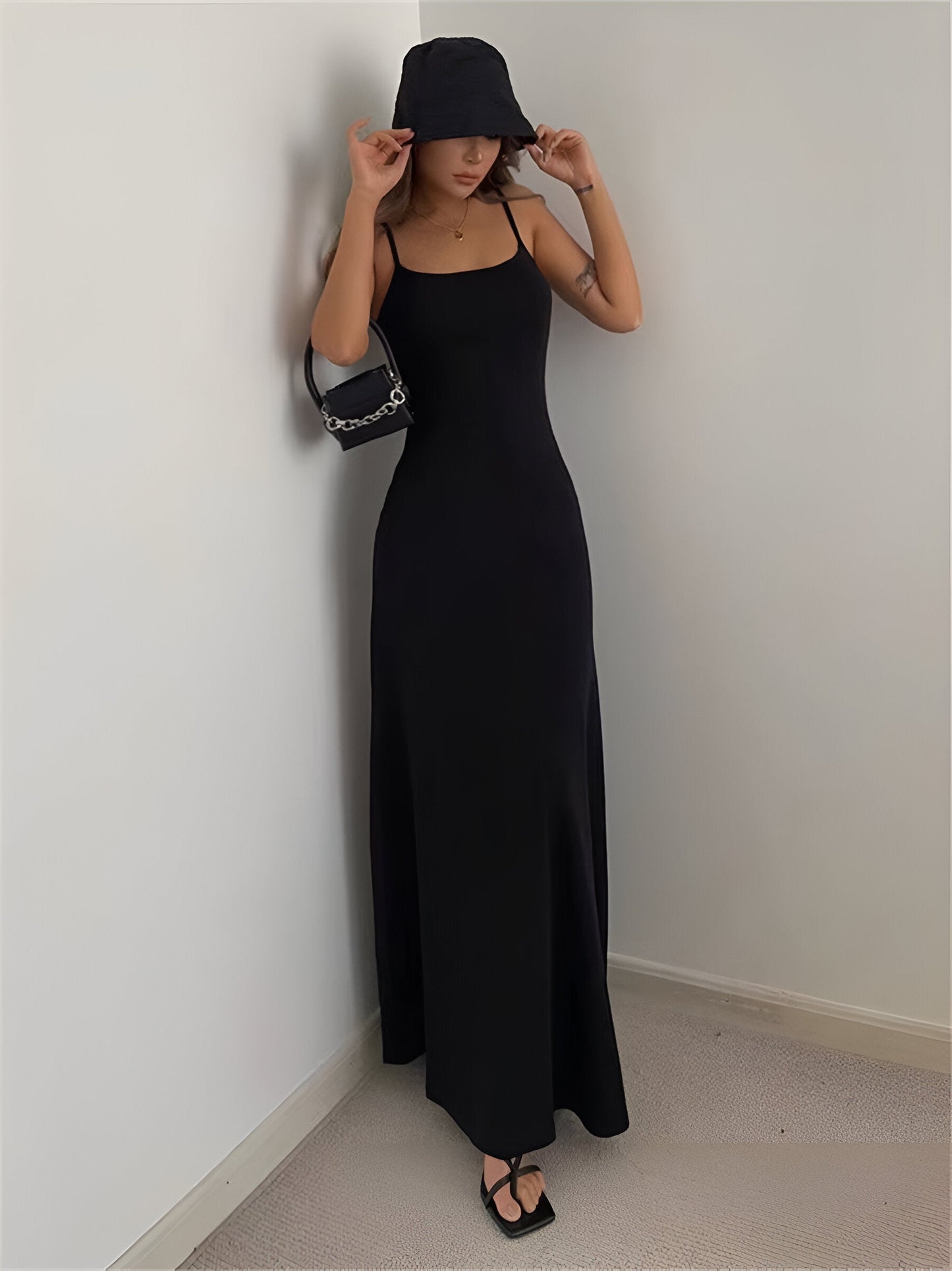 Jade - Sexy und elegantes ärmelloses Bodycon-Kleid