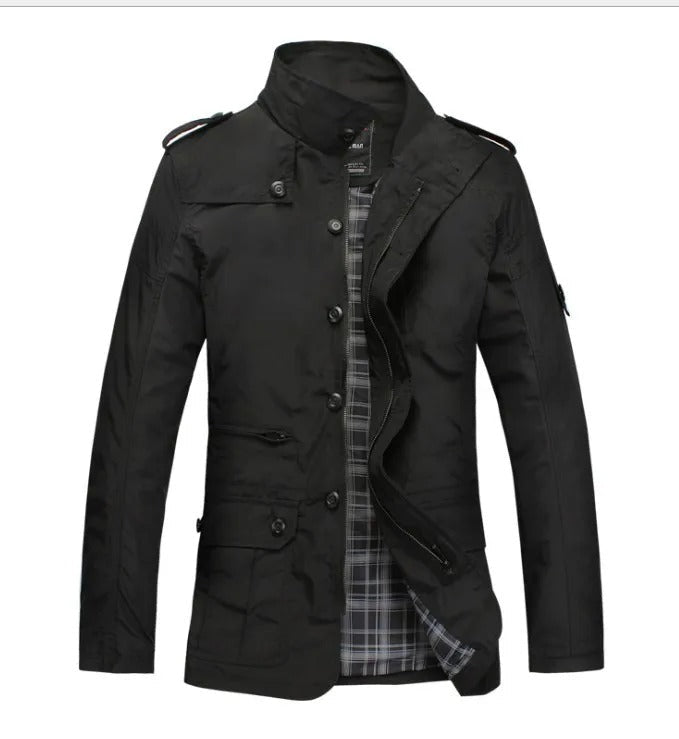 Elegante Winddichte Jacke