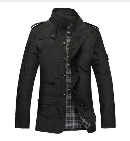 Elegante Winddichte Jacke