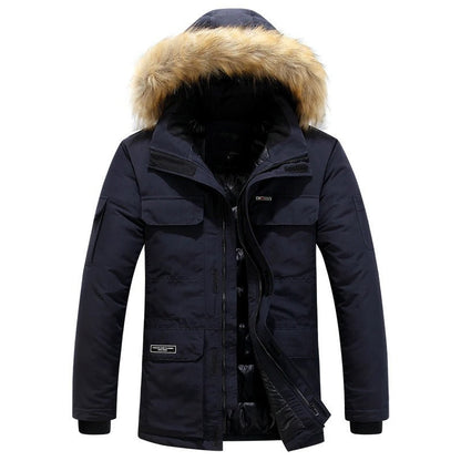 Elegante Herren-Winterjacke