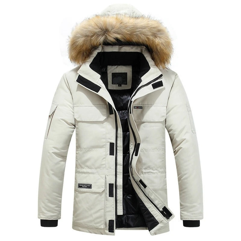 Elegante Herren-Winterjacke