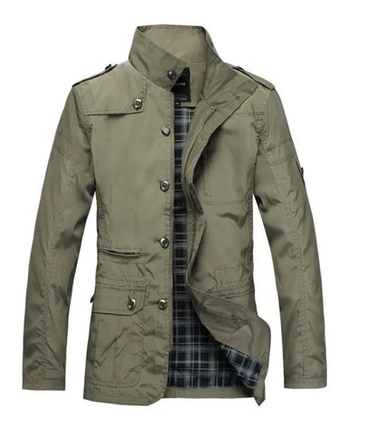 Elegante Winddichte Jacke