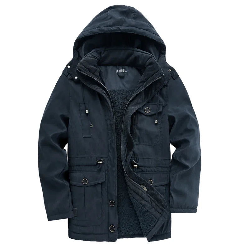 Elegante Outdoor Gefütterte Jacke