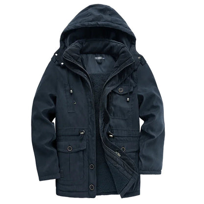 Elegante Outdoor Gefütterte Jacke