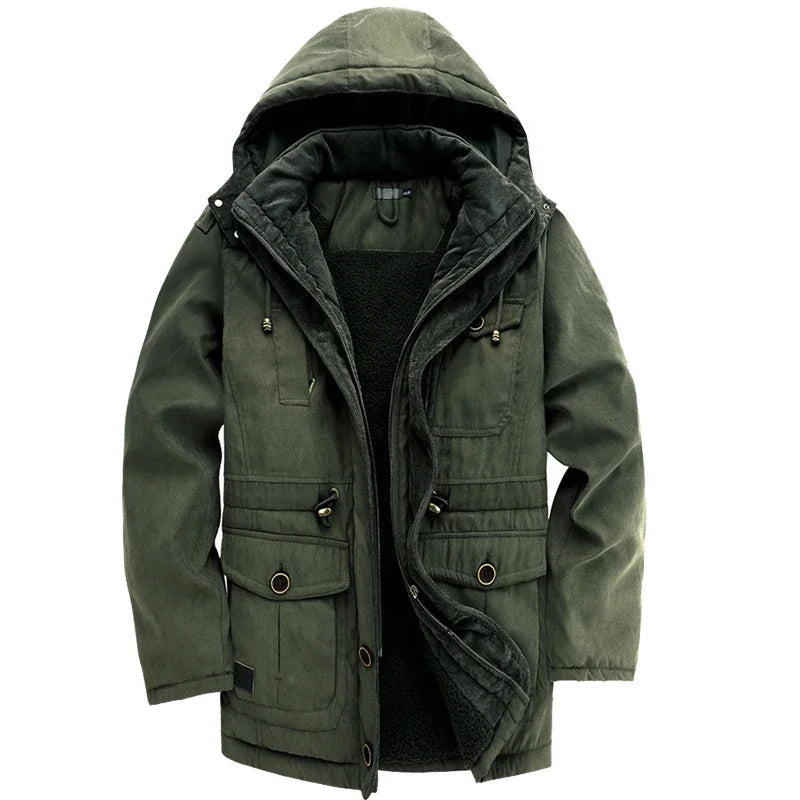Elegante Outdoor Gefütterte Jacke