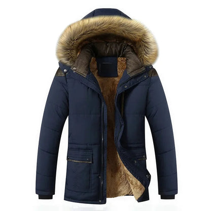 Elegante Gefütterte Fleece-Winterjacke